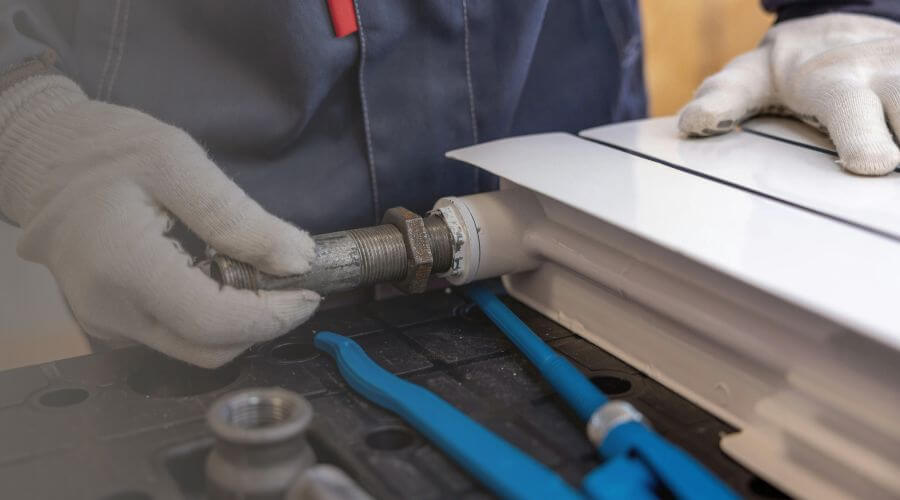 Professional water heater repair services in Narka, KS